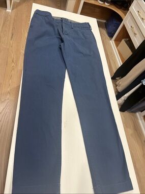 Express Men's Skinny Navy Blue Chinos